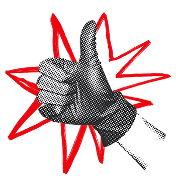 Thumbs up for motivation!