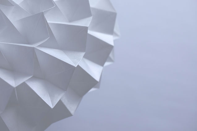 Diseño geométrico de papel