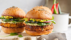 Lentil–Quinoa Power Burger