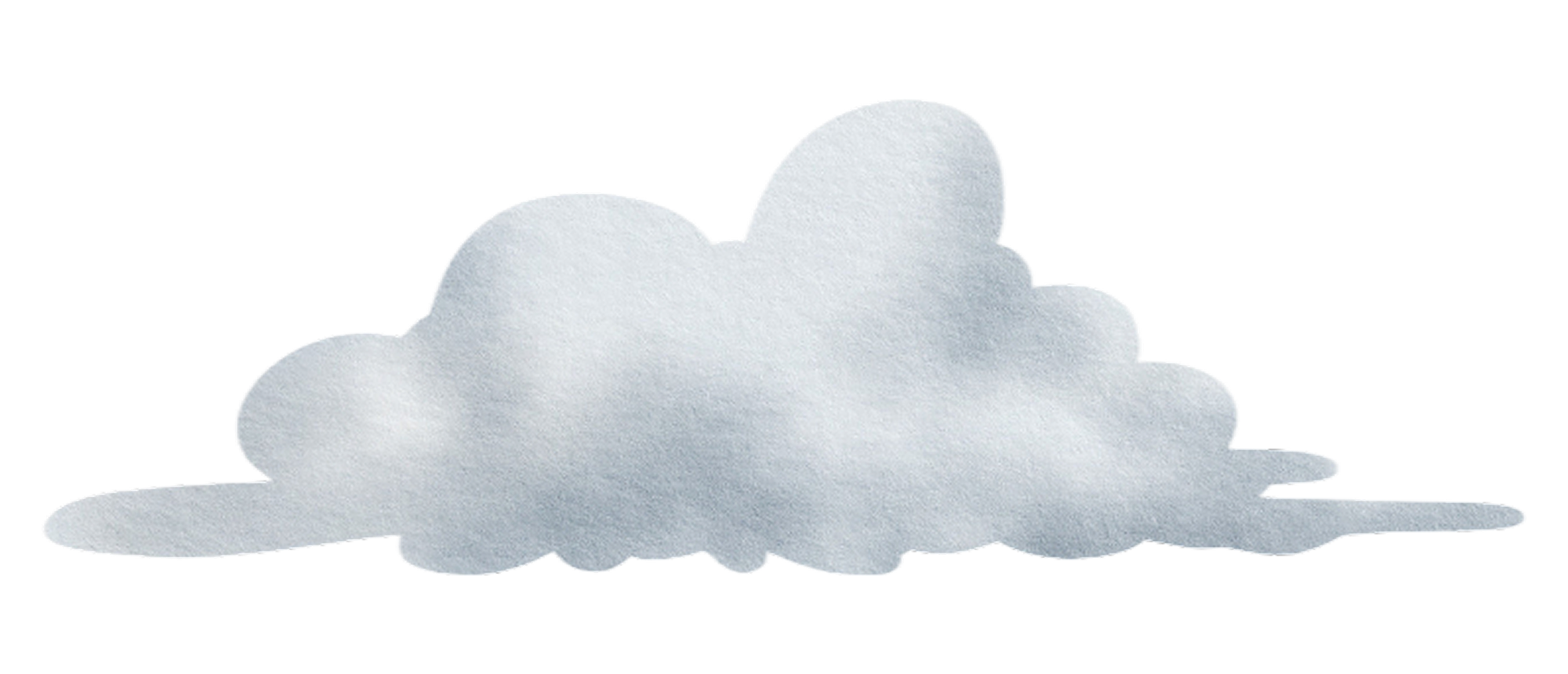 Watercolor Cloud Illustration