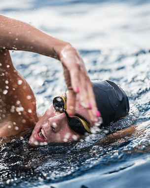 Swimmer in Action