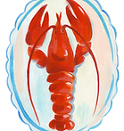 Red Lobster Illustration