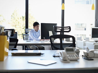 オフィスでの風景