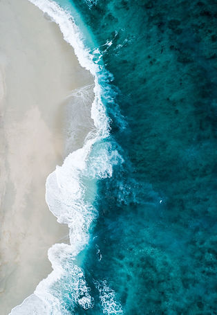 Aerial View of Waves