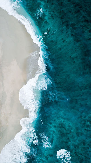 Aerial View of Waves