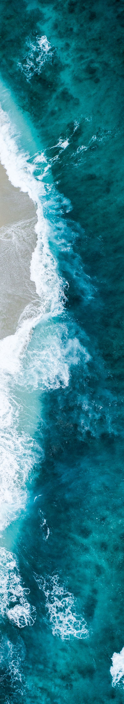 Aerial View of Waves
