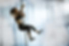 Woman Rope Climbing Gym
