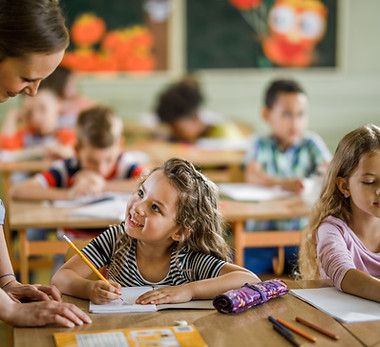 Primary school classroom