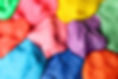 Colorful Playdough Closeup