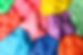 Colorful Playdough Closeup