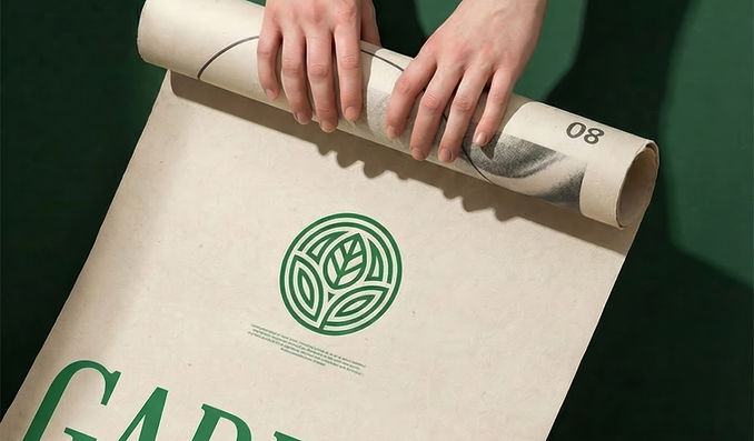 Rolling Garden Poster