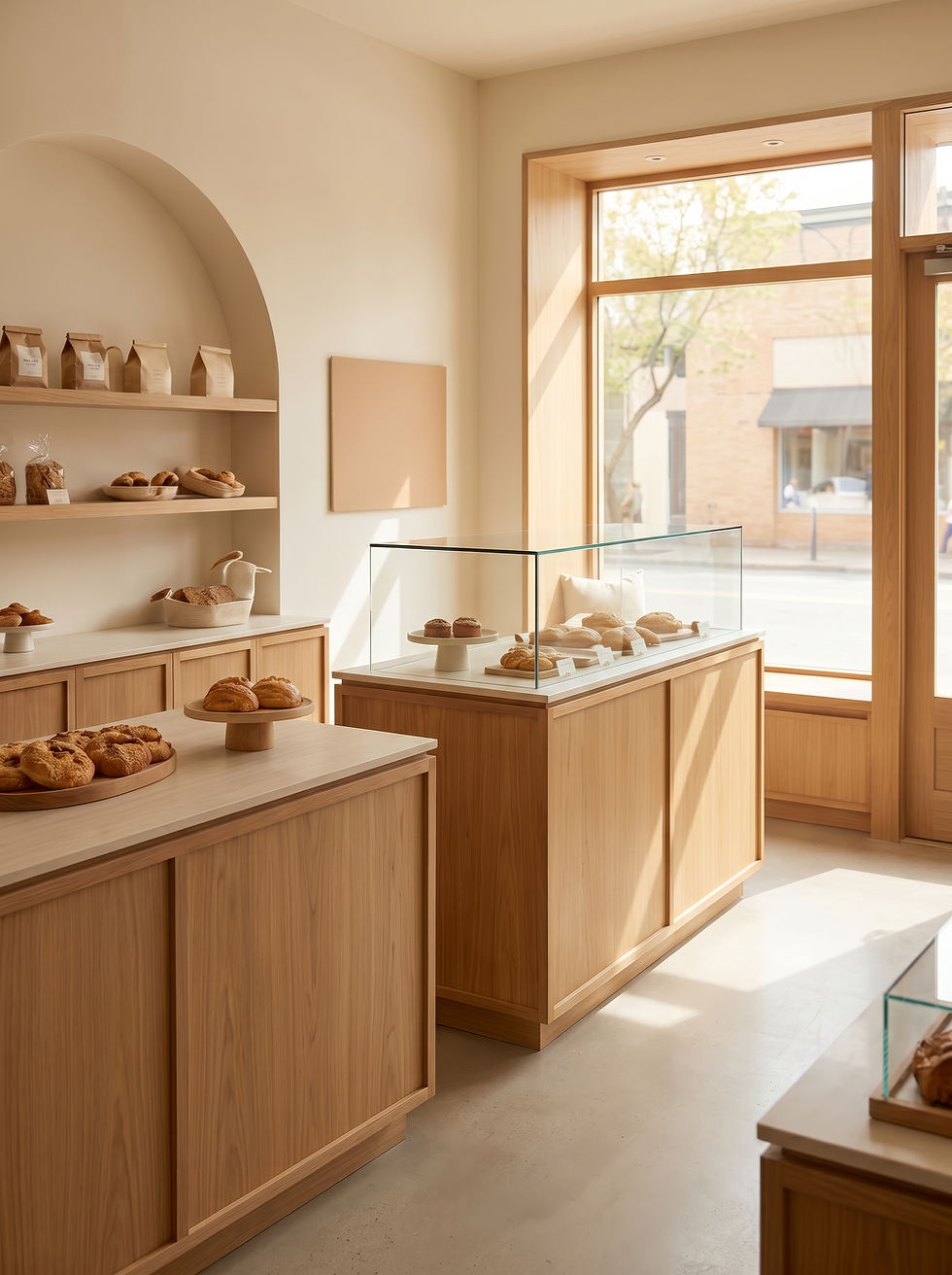 Modern Bakery Interior