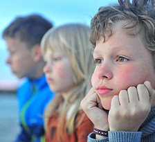 Sad children