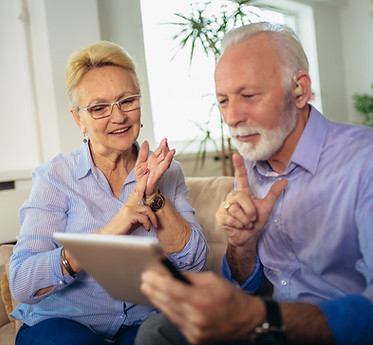 Comunicación en lenguaje de señas