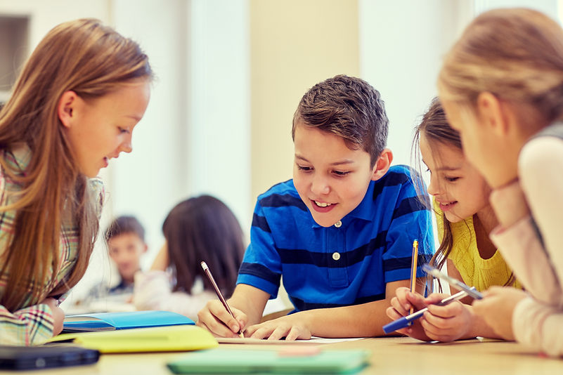 Groepsopdracht op basisschool