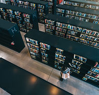 Bibliotheek van bovenaf