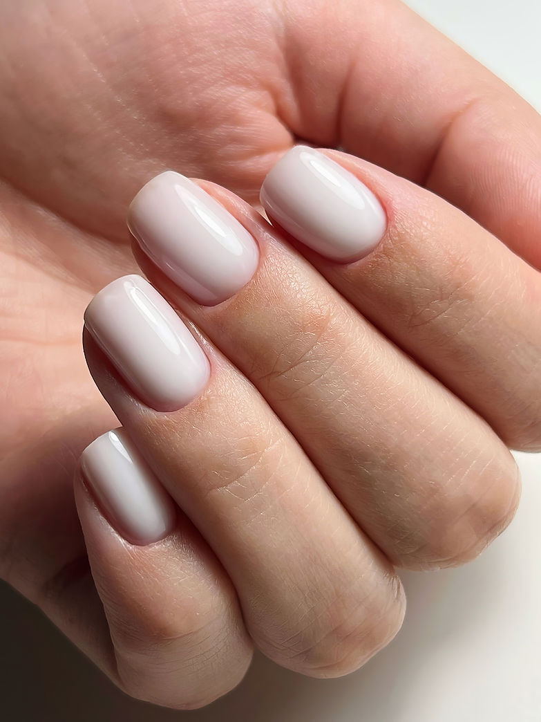 Manicured Nails Closeup