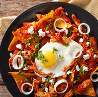 Chilaquiles and Eggs