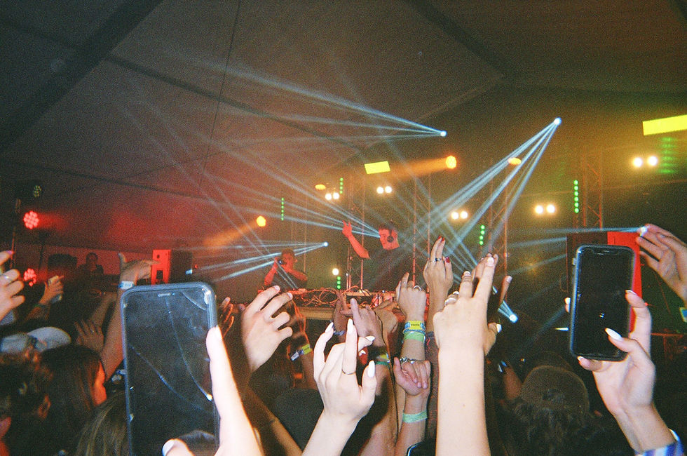 Concert Crowd Scene