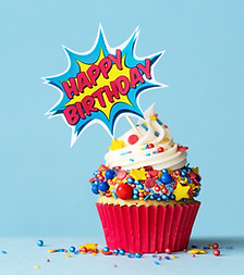 Birthday Cupcake Celebration