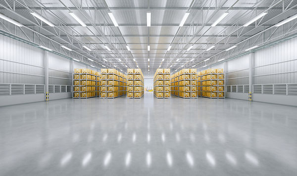 Modern Depo İç Mekanı