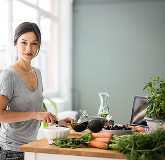 Préparation des aliments sains