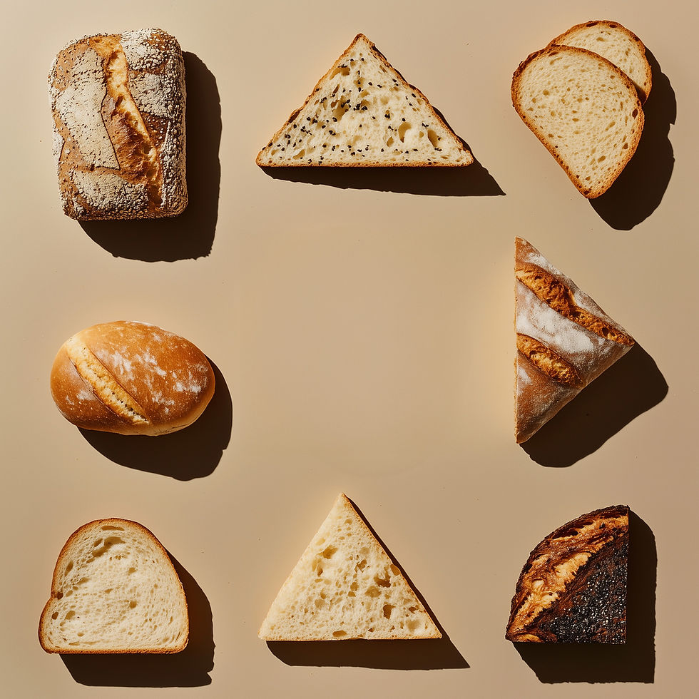 Assorted Bread Display