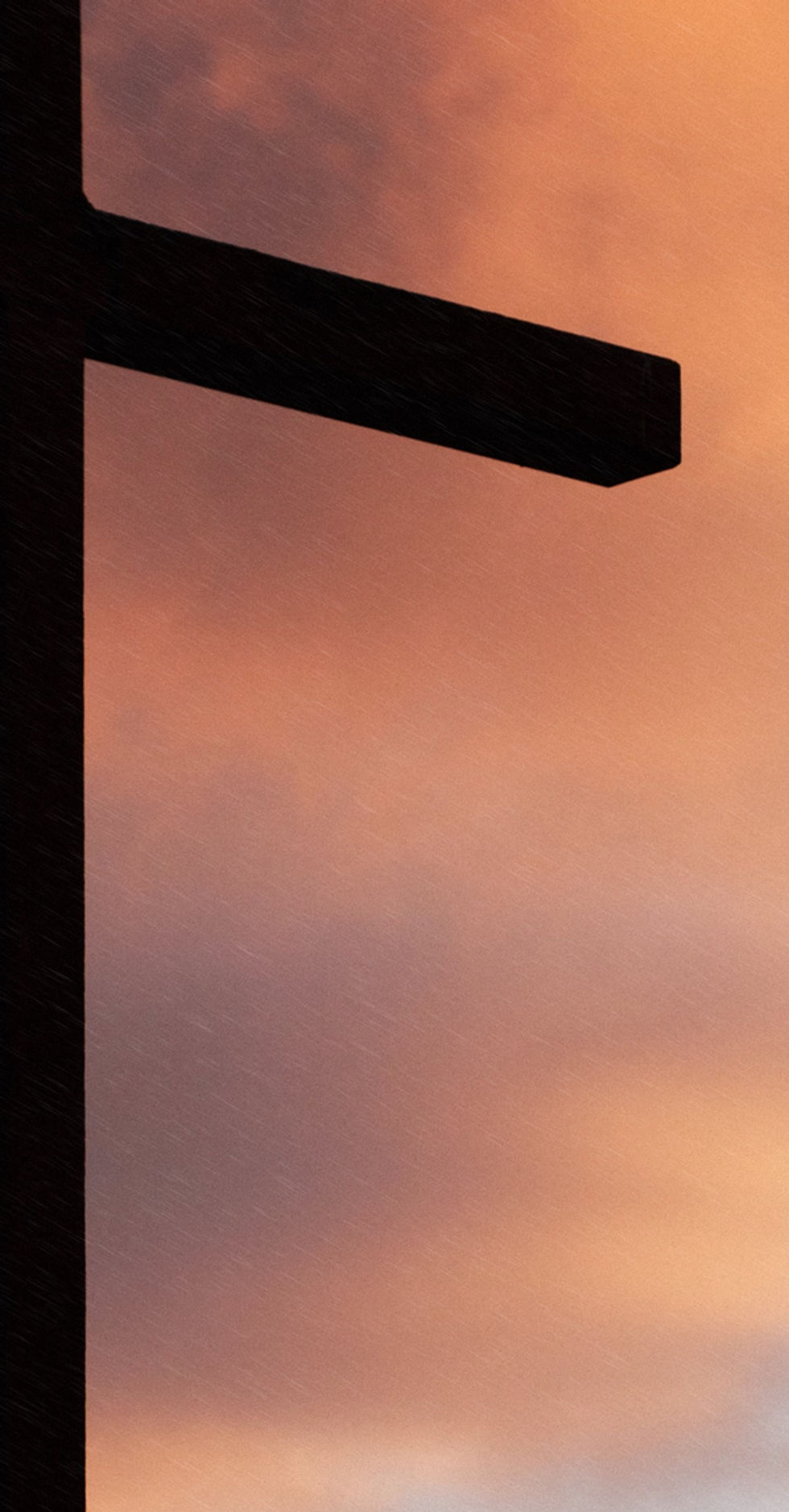 Silhouette Of Cross
