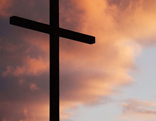 Silhouette Of Cross