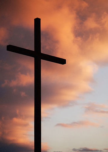 Silhouette Of Cross