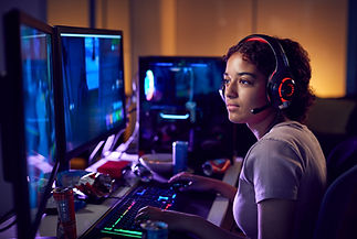 Jugando videojuegos