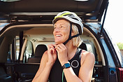 Wearing Helmet