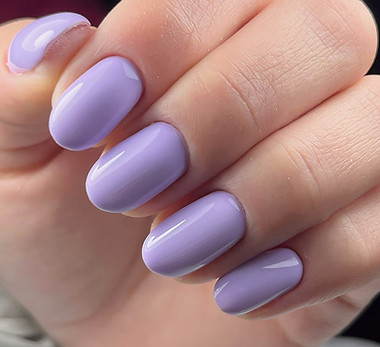 Lavender Manicure