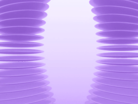 2 purple columns