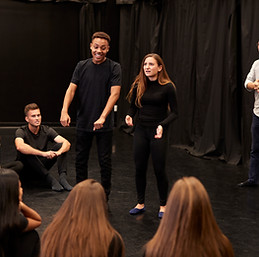 Ensayo de la clase de teatro