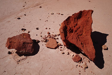 Rocks in Desert
