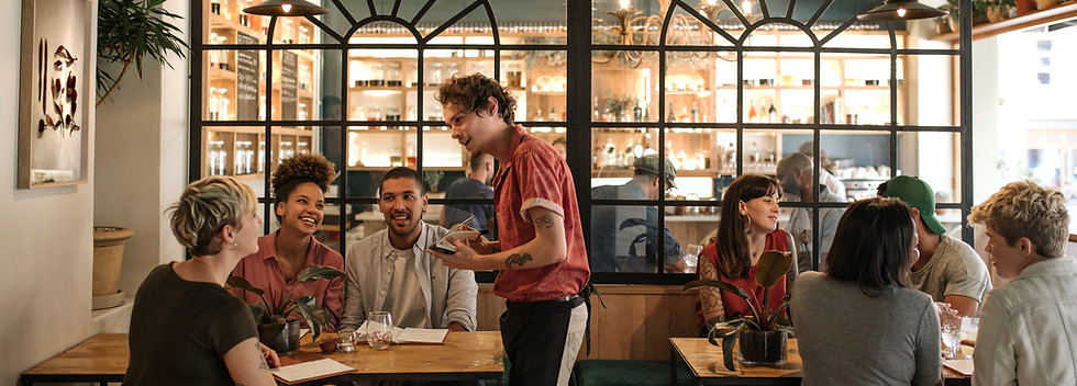 Casual Cafe Gathering