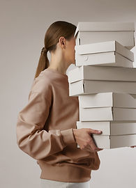 Carrying Shoe Boxes