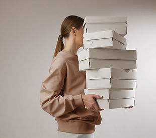 Carrying Shoe Boxes