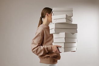 Carrying Shoe Boxes