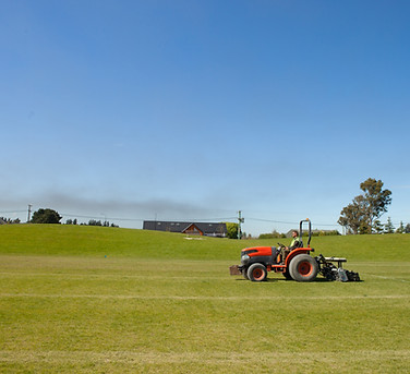 Lawn Tractor Scene