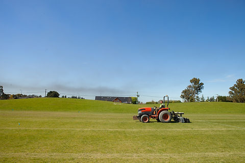 Lawn Tractor Scene
