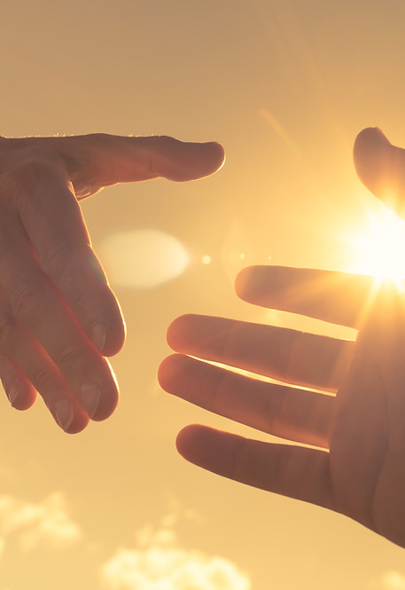 Hands Reaching Out