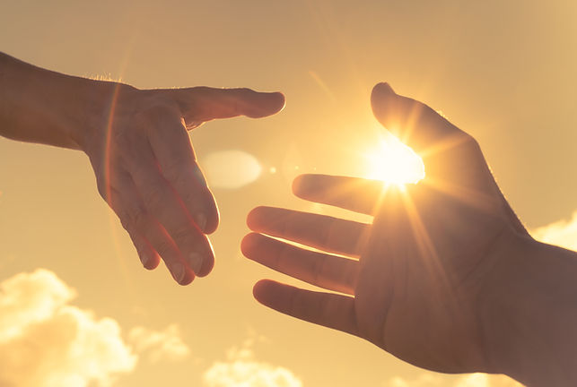 Hands Reaching Out