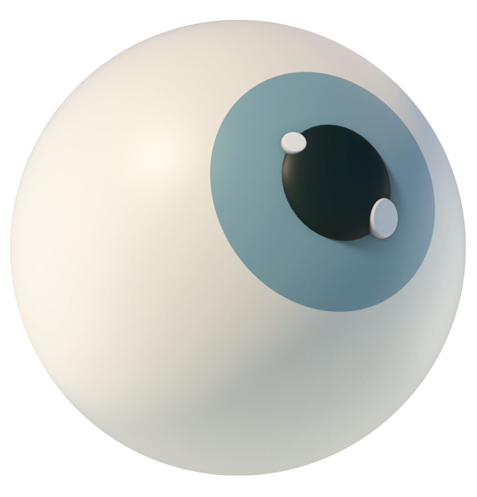 3D Spherical Eye Design