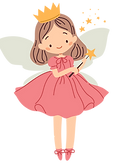 妖精のプリンセスイラスト