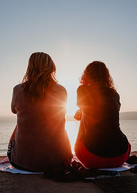 Enjoying Sunset