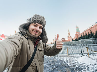 Tourist at the Red Square