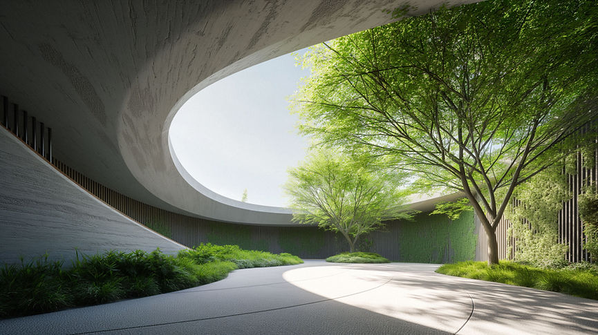 Diseño de patio moderno