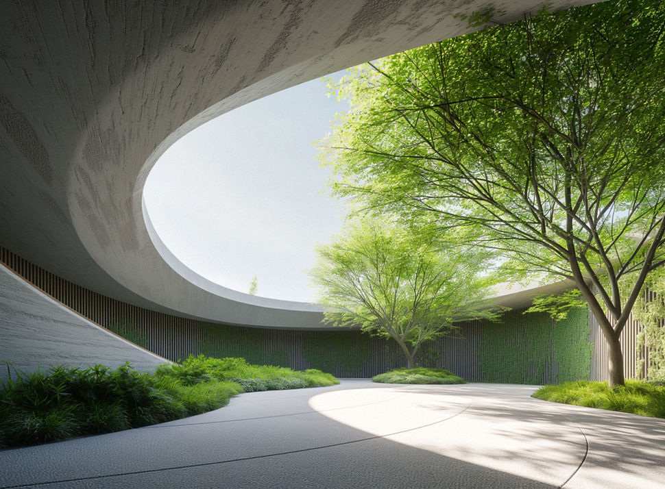 Modern Courtyard Design